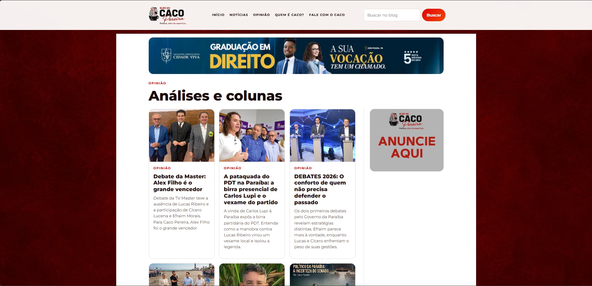 Projeto de site entregue pela LHS IT Services